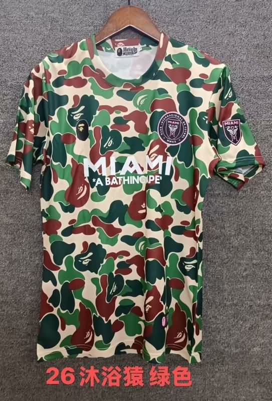 Thailand Quality(AAA) 2025 Inter Miami Training Soccer Jersey 04