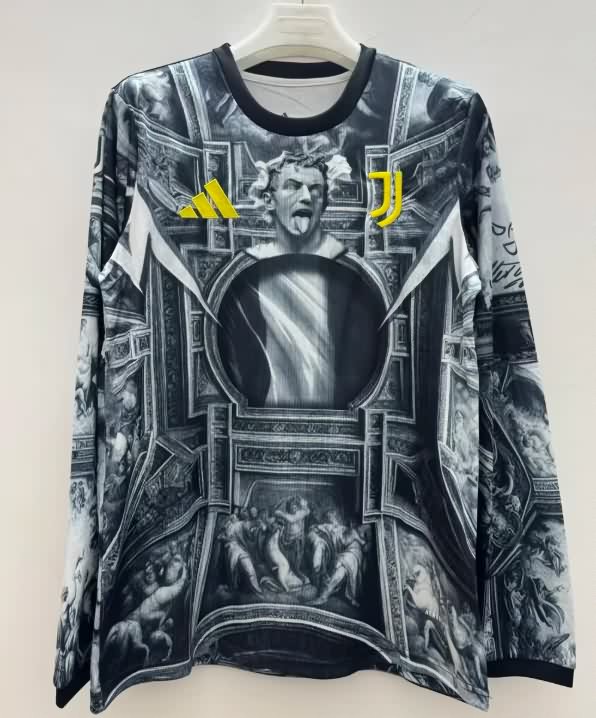 Thailand Quality(AAA) 25/26 Juventus Specail Long Sleeve Soccer Jersey