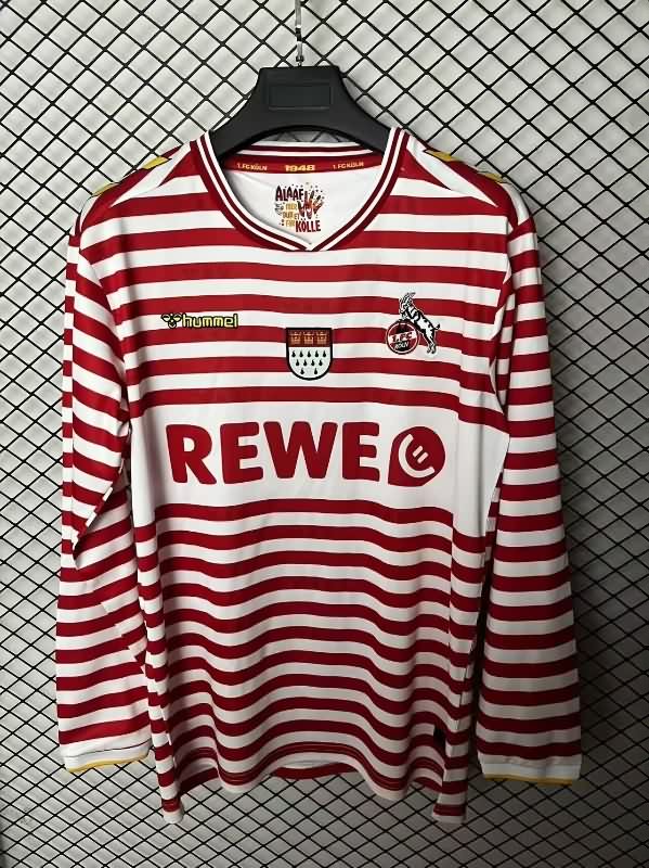 Thailand Quality(AAA) 25/26 Koln Special Long Sleeve Soccer Jersey