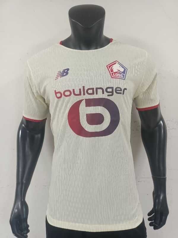 Thailand Quality(AAA) 25/26 Lille Away Soccer Jersey (Player)