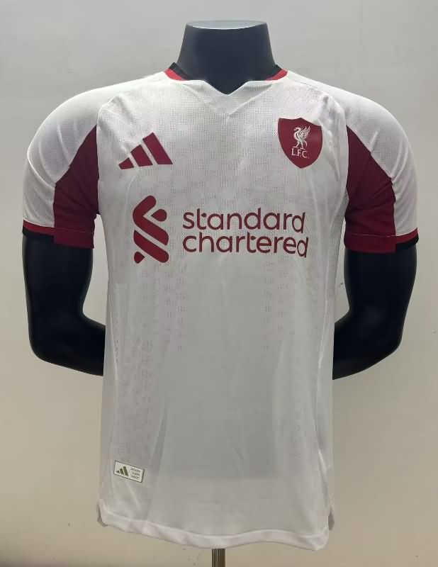Thailand Quality(AAA) 25/26 Liverpool Away Soccer Jersey (Player)
