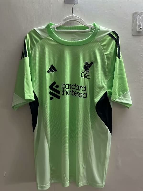 Thailand Quality(AAA) 25/26 Liverpool Goalkeeper Green Soccer Jersey