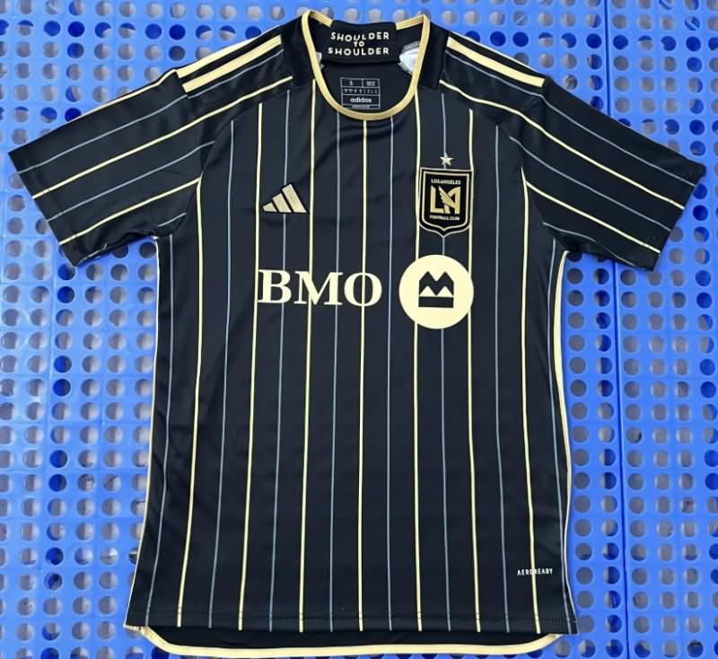 Thailand Quality(AAA) 2025 Los Angeles FC Home Soccer Jersey