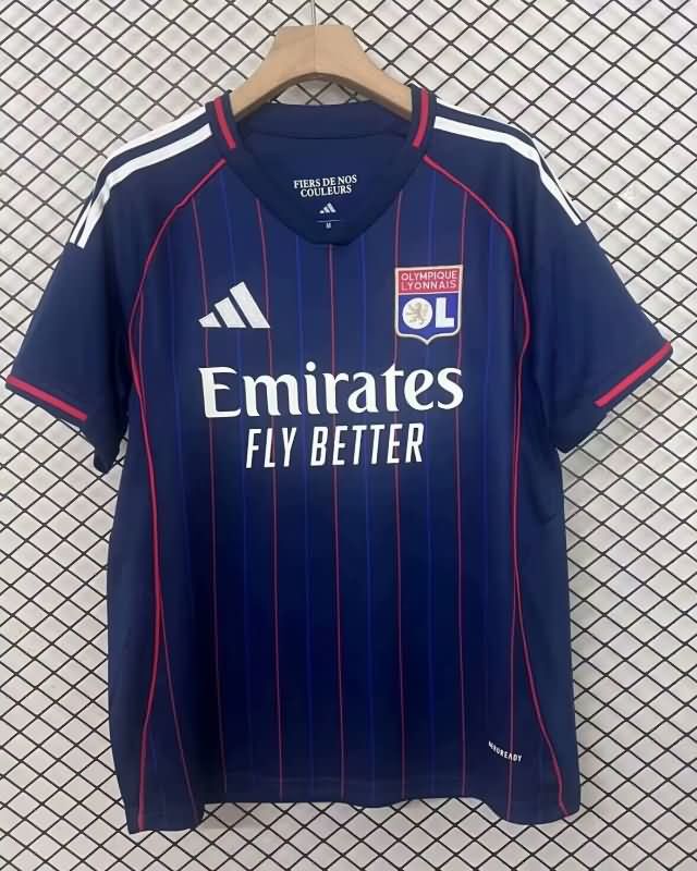 Thailand Quality(AAA) 25/26 Lyon Away Soccer Jersey