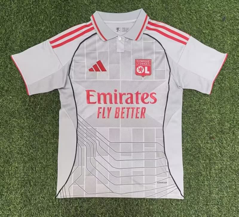 Thailand Quality(AAA) 25/26 Lyon Third Soccer Jersey