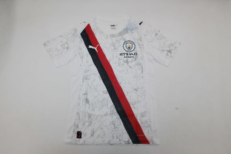 Thailand Quality(AAA) 25/26 Manchester City Away Soccer Jersey (Player)