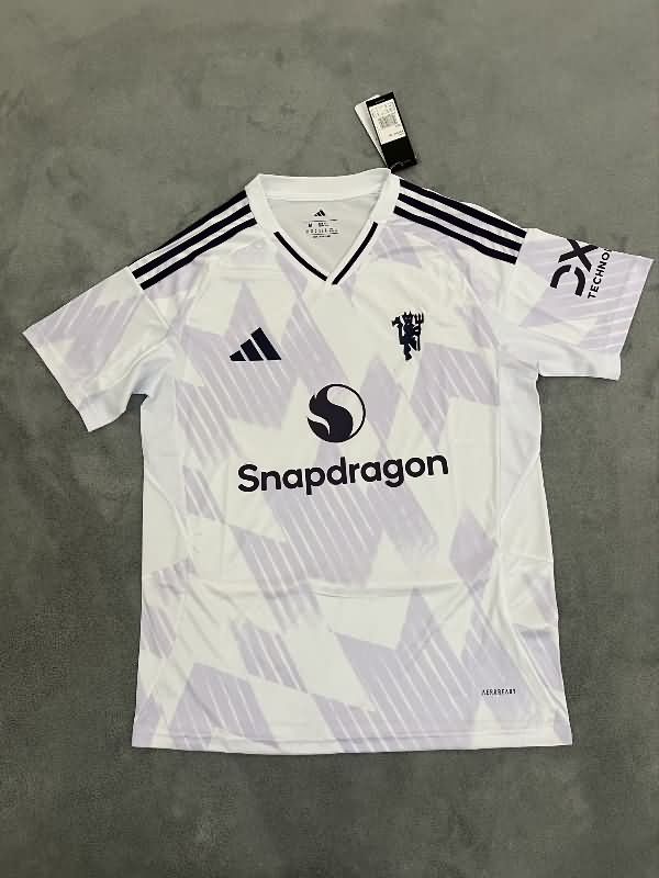 Thailand Quality(AAA) 25/26 Manchester United Away Soccer Jersey