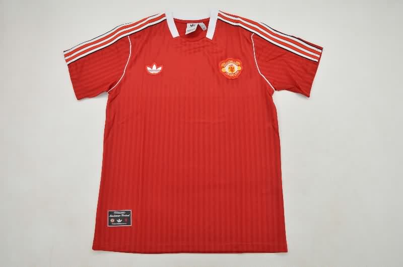 Thailand Quality(AAA) 25/26 Manchester United Red Soccer Jersey