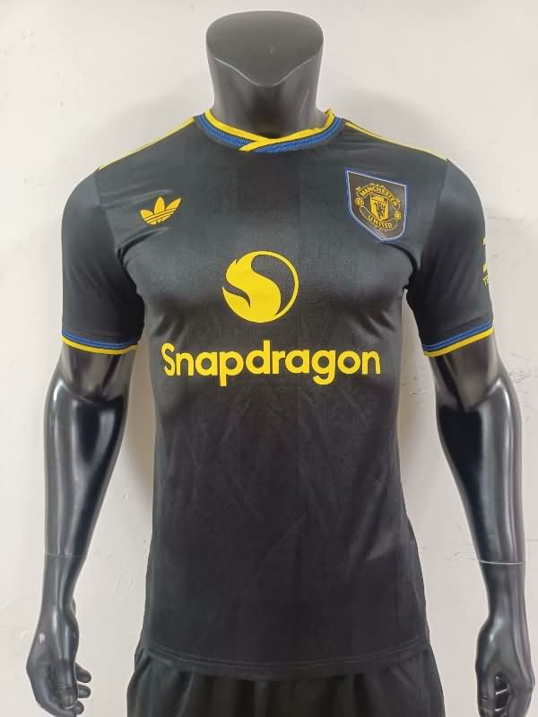 Thailand Quality(AAA) 25/26 Manchester United Third Soccer Jersey (Player) Leaked