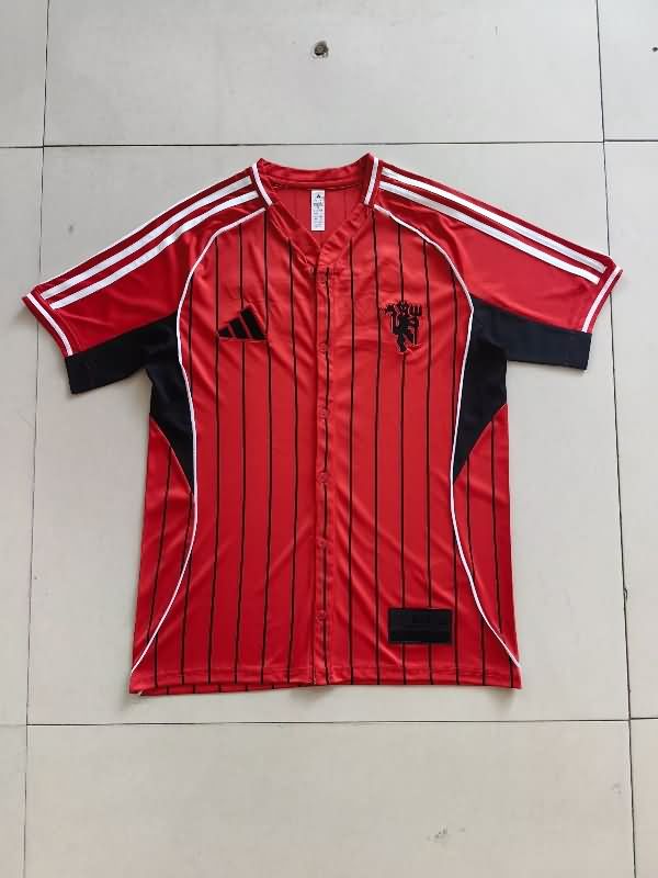 Thailand Quality(AAA) 25/26 Manchester United Travel Soccer Jersey