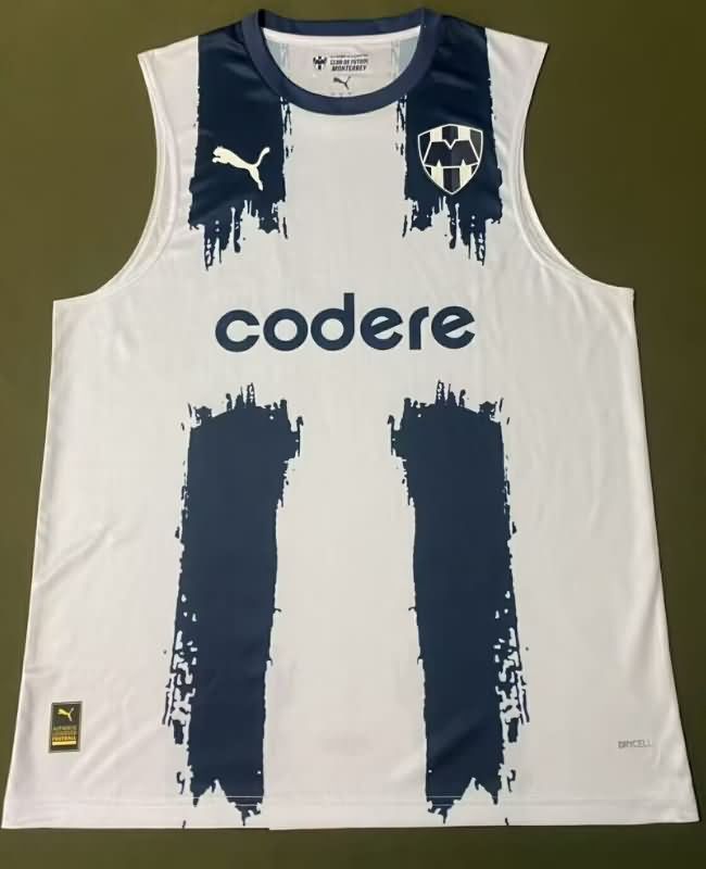 Thailand Quality(AAA) 25/26 Monterrey Training Vest Soccer Jersey 02