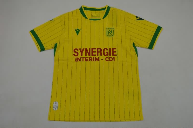 Thailand Quality(AAA) 25/26 Nantes FC Home Soccer Jersey