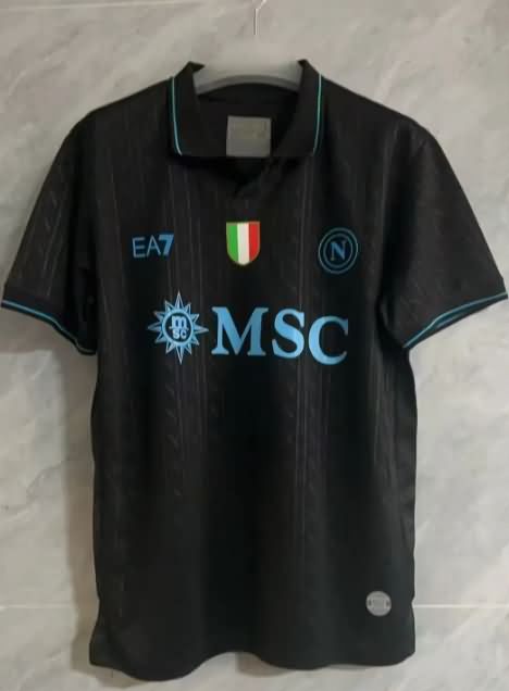 Thailand Quality(AAA) 25/26 Napoli Third Soccer Jersey