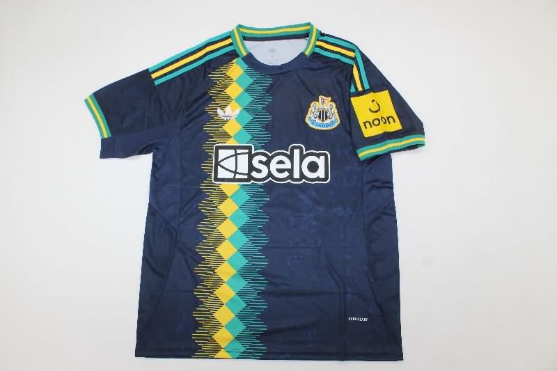 Thailand Quality(AAA) 25/26 Newcastle United Dark Blue Soccer Jersey