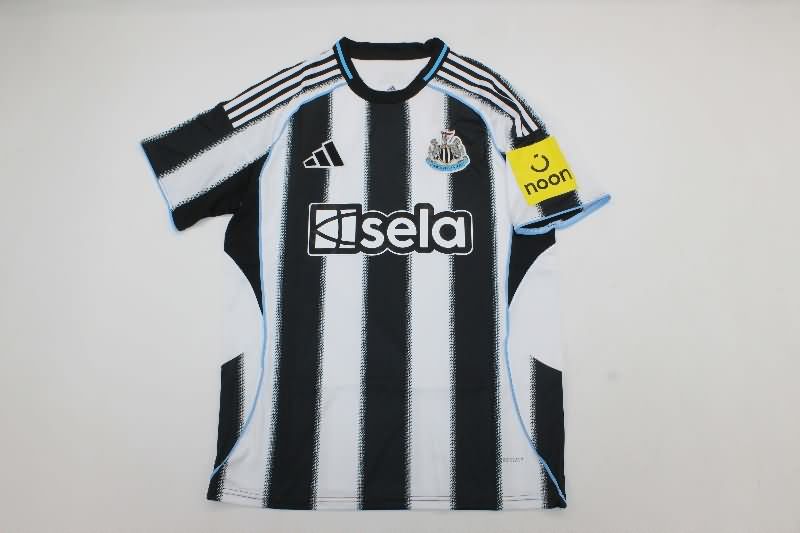 Thailand Quality(AAA) 25/26 Newcastle United Home Soccer Jersey