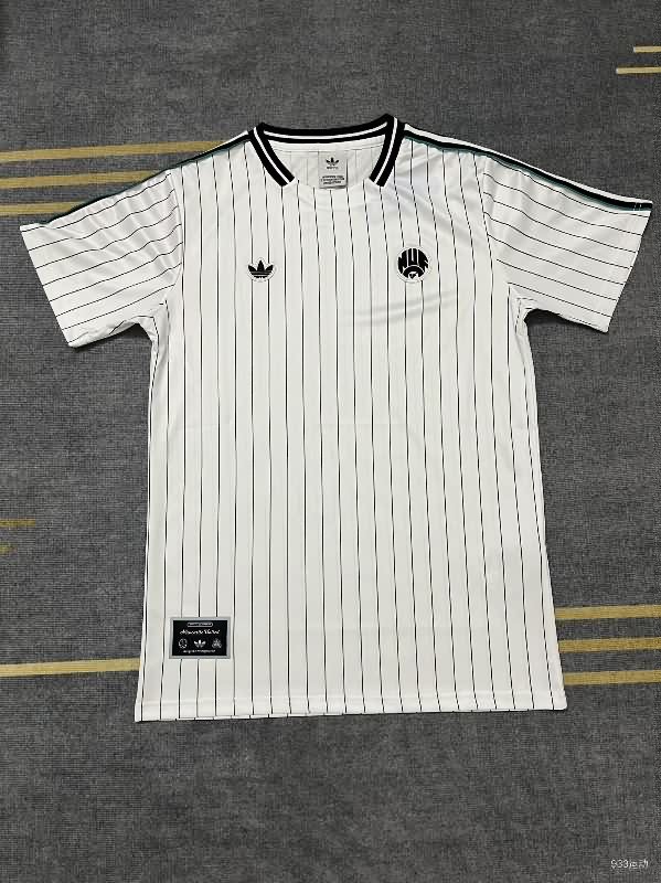 Thailand Quality(AAA) 25/26 Newcastle United White Soccer Jersey