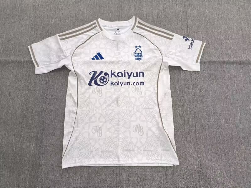 Thailand Quality(AAA) 25/26 Nottingham Forest Away Soccer Jersey