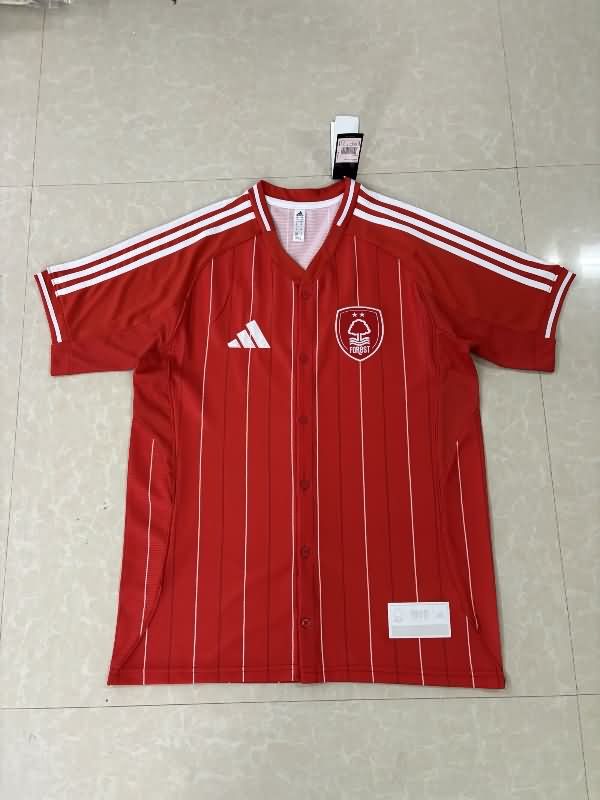 Thailand Quality(AAA) 25/26 Nottingham Forest Travel Soccer Jersey