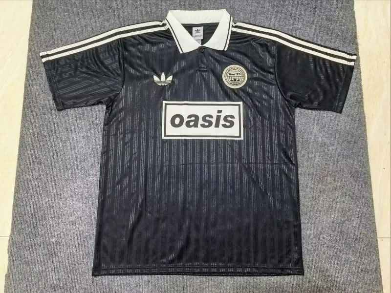 Thailand Quality(AAA) 2025 Oasis Black Soccer Jersey