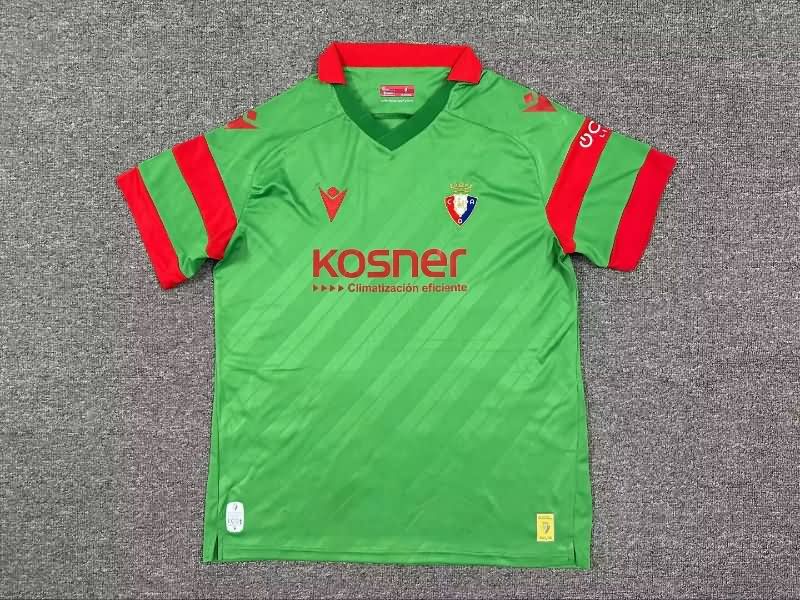 Thailand Quality(AAA) 25/26 Osasuna Away Soccer Jersey