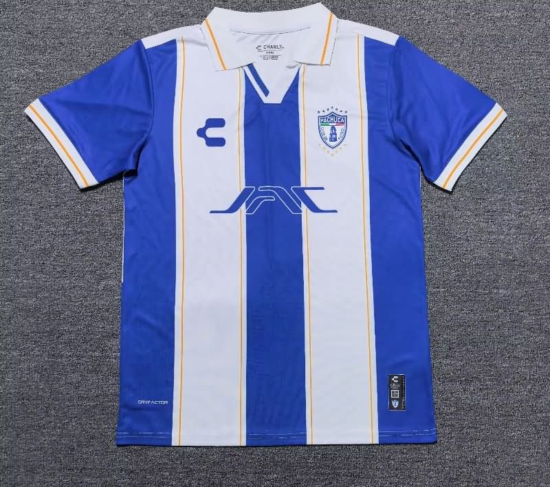 Thailand Quality(AAA) 2025 Pachuca Club World Cup Home Soccer Jersey