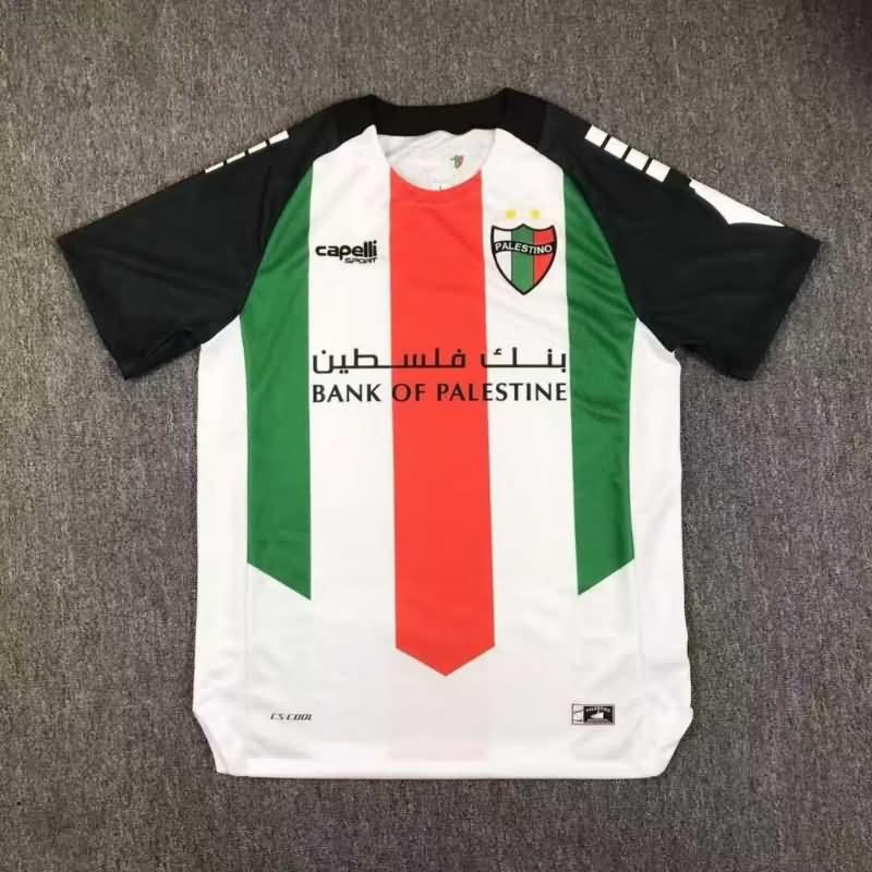 Thailand Quality(AAA) 2025 Palestino Home Soccer Jersey