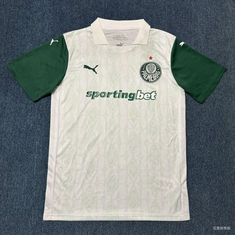 Thailand Quality(AAA) 2025 Palmeiras Away Soccer Jersey