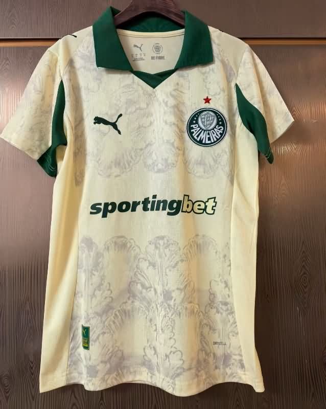 Thailand Quality(AAA) 2025 Palmeiras Third Women Soccer Jersey