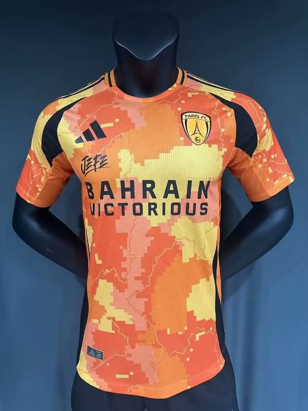 Thailand Quality(AAA) 25/26 Paris FC Home Soccer Jersey (Player)