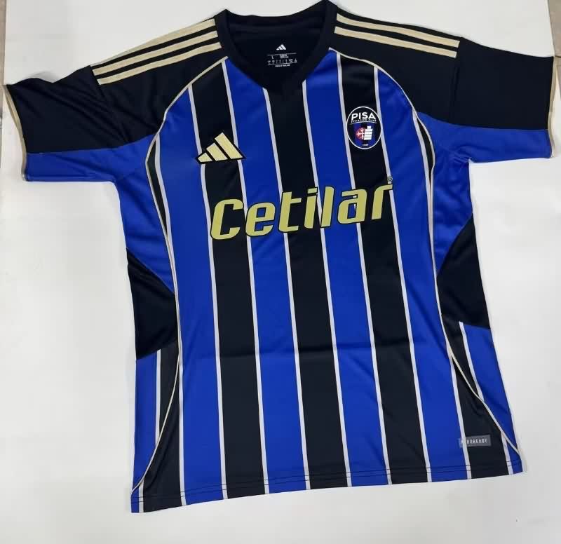 Thailand Quality(AAA) 25/26 Pisa Home Soccer Jersey