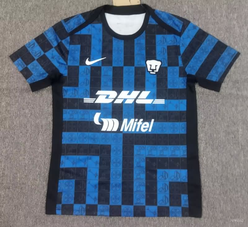 Thailand Quality(AAA) 25/26 Pumas UNAM Training Soccer Jersey