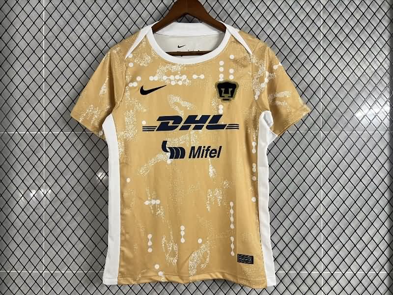 Thailand Quality(AAA) 25/26 Pumas UNAM Training Soccer Jersey 02