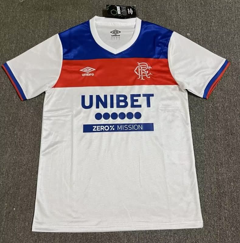 Thailand Quality(AAA) 25/26 Rangers Away Soccer Jersey