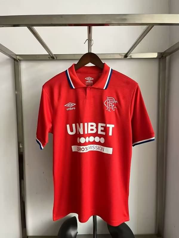 Thailand Quality(AAA) 25/26 Rangers Third Soccer Jersey
