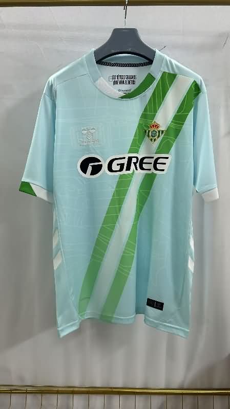 Thailand Quality(AAA) 25/26 Real Betis Away Soccer Jersey