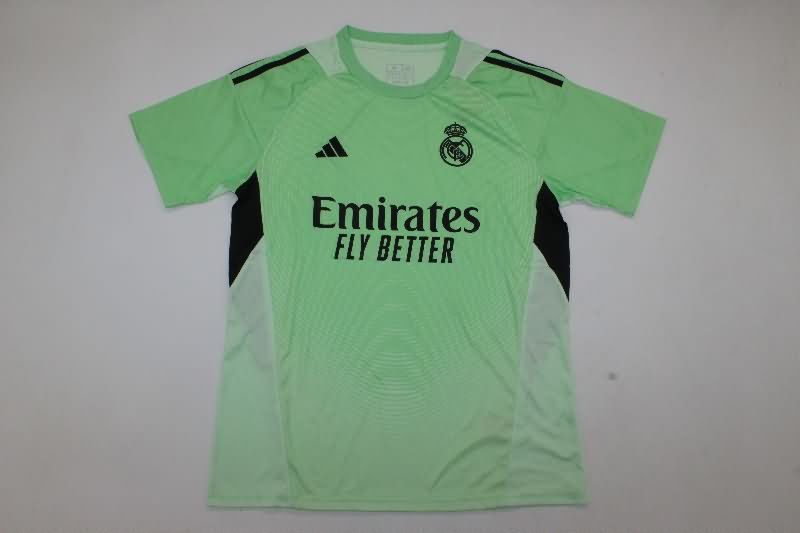 Thailand Quality(AAA) 25/26 Real Madrid Goalkeeper Green Soccer Jersey