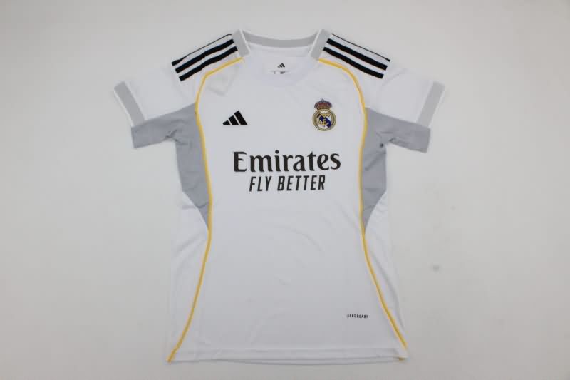 Thailand Quality(AAA) 25/26 Real Madrid Home Women Soccer Jersey