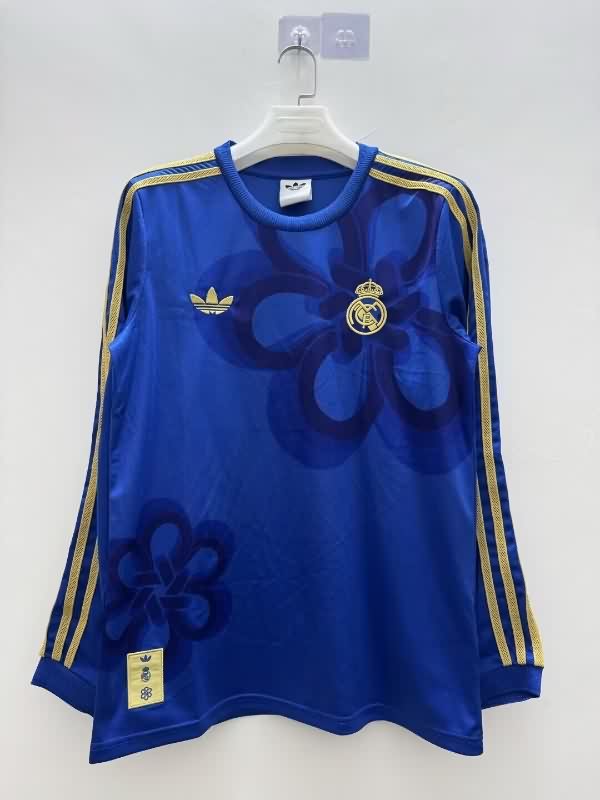 Thailand Quality(AAA) 25/26 Real Madrid Special Long Sleeve Soccer Jersey 03