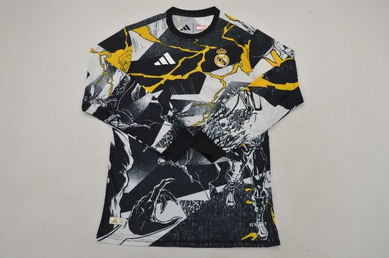 Thailand Quality(AAA) 25/26 Real Madrid Special Long Sleeve Soccer Jersey (Player)