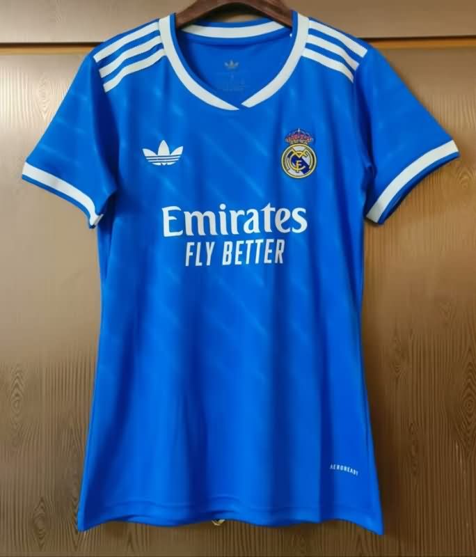 Thailand Quality(AAA) 25/26 Real Madrid Third Women Soccer Jersey Leaked