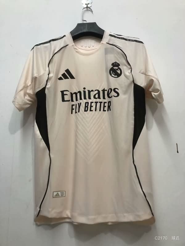 Thailand Quality(AAA) 25/26 Real Madrid Training Soccer Jersey (Player) 02