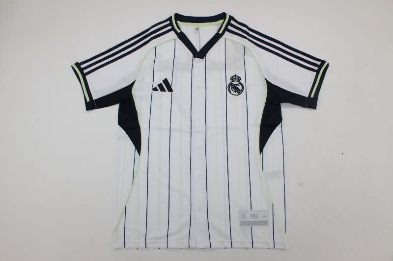 Thailand Quality(AAA) 25/26 Real Madrid Travel Soccer Jersey