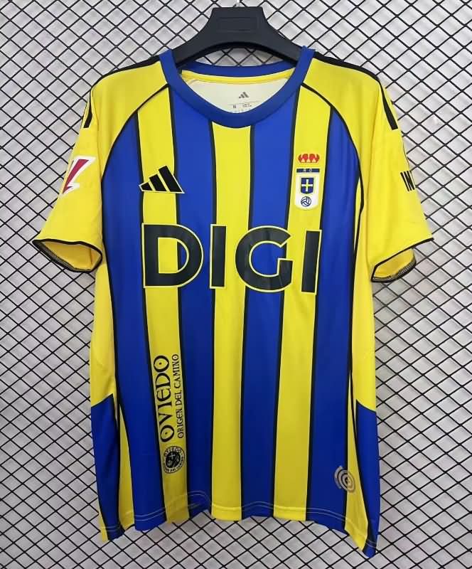 Thailand Quality(AAA) 25/26 Real Oviedo Away Soccer Jersey