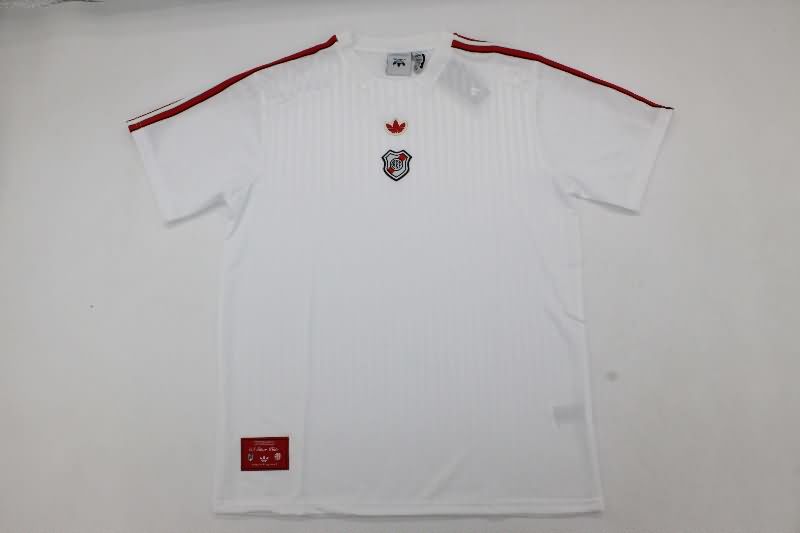 Thailand Quality(AAA) 2025 River Plate Training Soccer Jersey 02