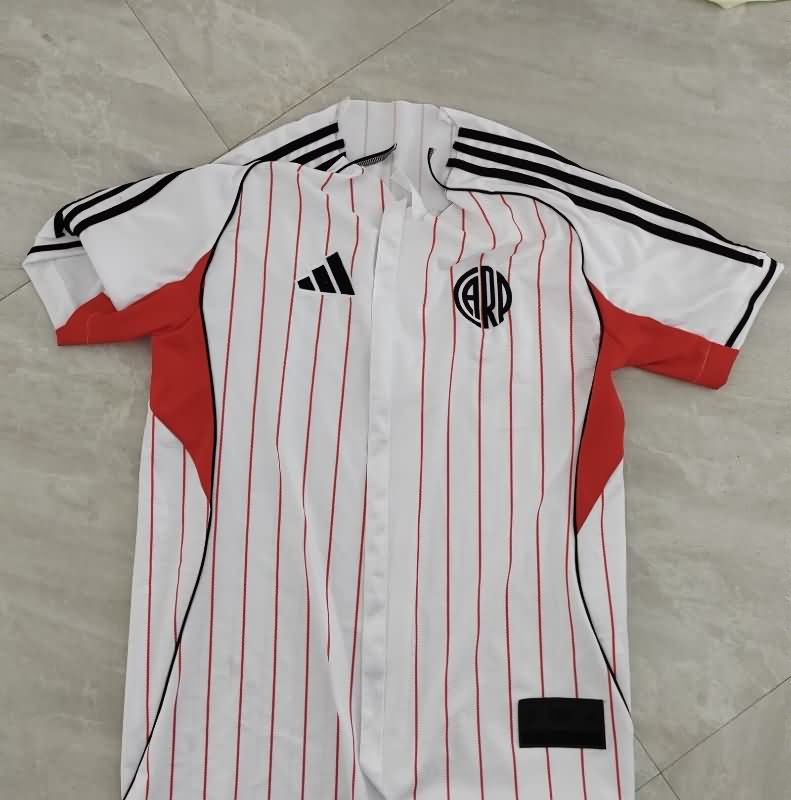 Thailand Quality(AAA) 2025 River Plate Travel Soccer Jersey