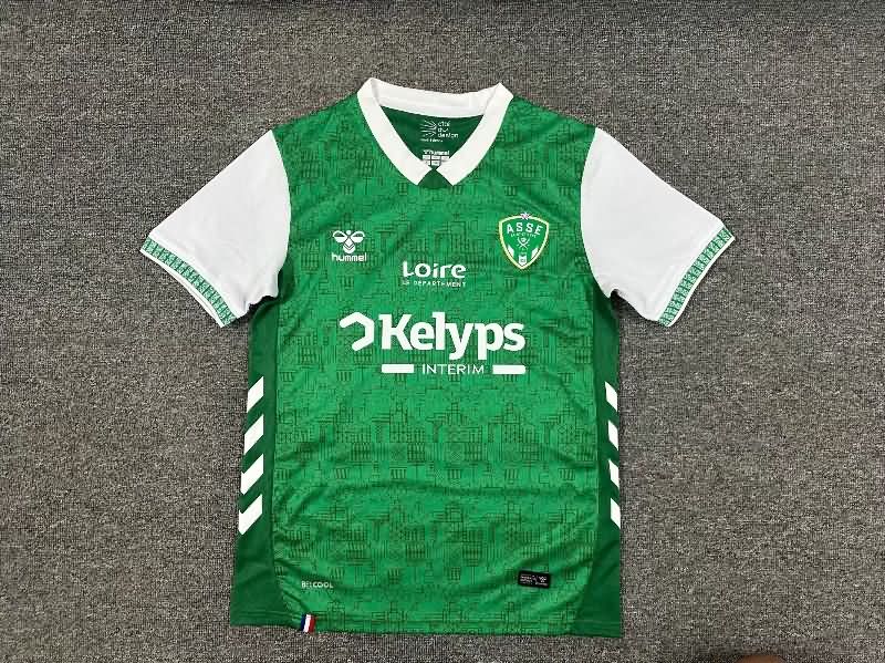 Thailand Quality(AAA) 25/26 Saint Etienne Home Soccer Jersey