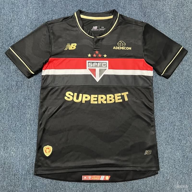 Thailand Quality(AAA) 2025 Sao Paulo Third Soccer Jersey