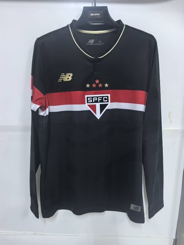 Thailand Quality(AAA) 2025 Sao Paulo Third Long Sleeve Soccer Jersey