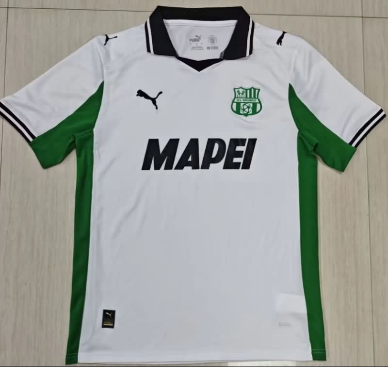 Thailand Quality(AAA) 25/26 Sassuolo Away Soccer Jersey