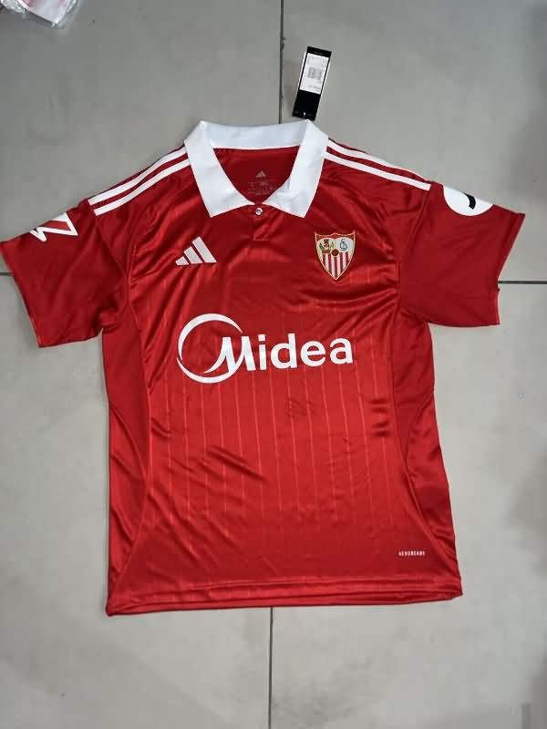 Thailand Quality(AAA) 25/26 Sevilla Away Soccer Jersey